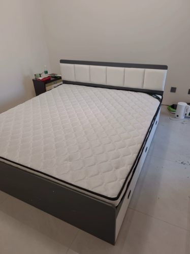Giường Ngủ Đầu Giường Bọc Đệm Tích Hợp Hộc Kéo GH-11068