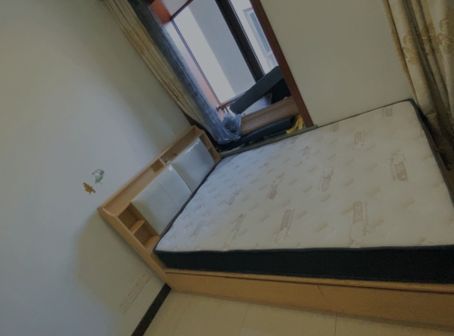 Giường Ngủ Đầu Giường Liền Kệ Phong Cách Hiện Đại GH-11071