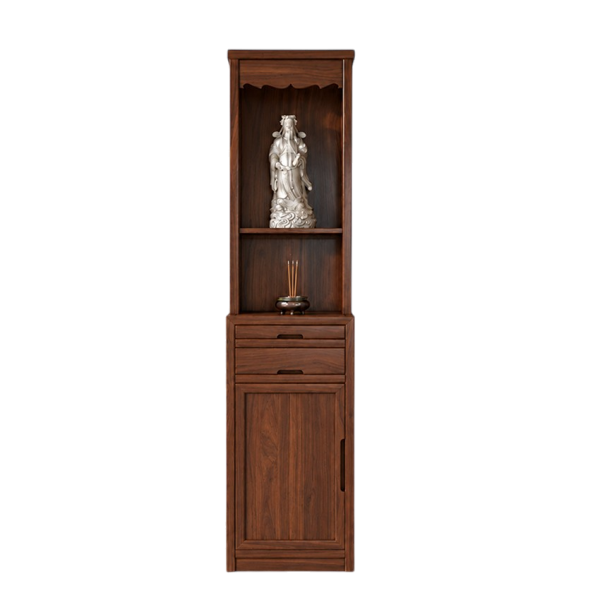 Tủ Thờ Đứng Dáng Cao Nhỏ Gọn Cho Chung Cư GH-91087 - 680x480x1980mm - GH-91087.2